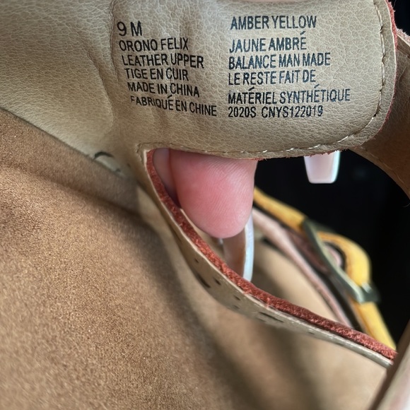 EARTH ORIGINS SLIP ON MULTI LEATHER SANDALS - 9 - NEW ! - Picture 7 of 10